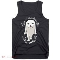 I Am Contaminated With Radiation Oddly Specific Dank Meme Tank Top thumb 0