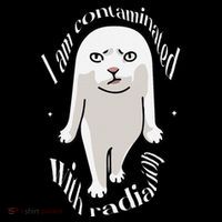 I Am Contaminated With Radiation Oddly Specific Dank Meme Women's Long Sleeve Shirt thumb 2