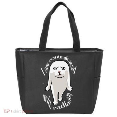 I Am Contaminated With Radiation Oddly Specific Dank Meme Tote Bag