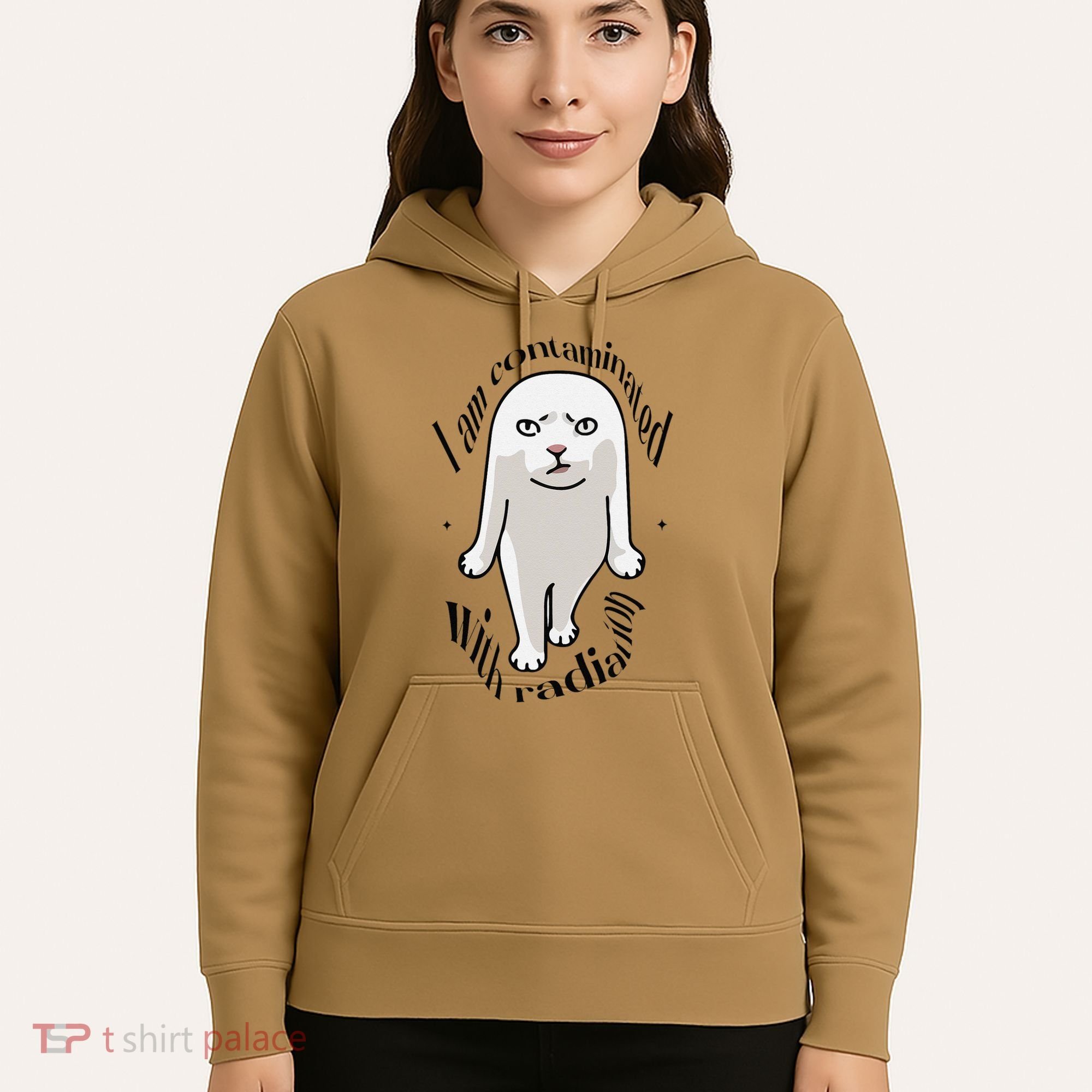 I Am Contaminated With Radiation Oddly Specific Dank Meme Hoodie