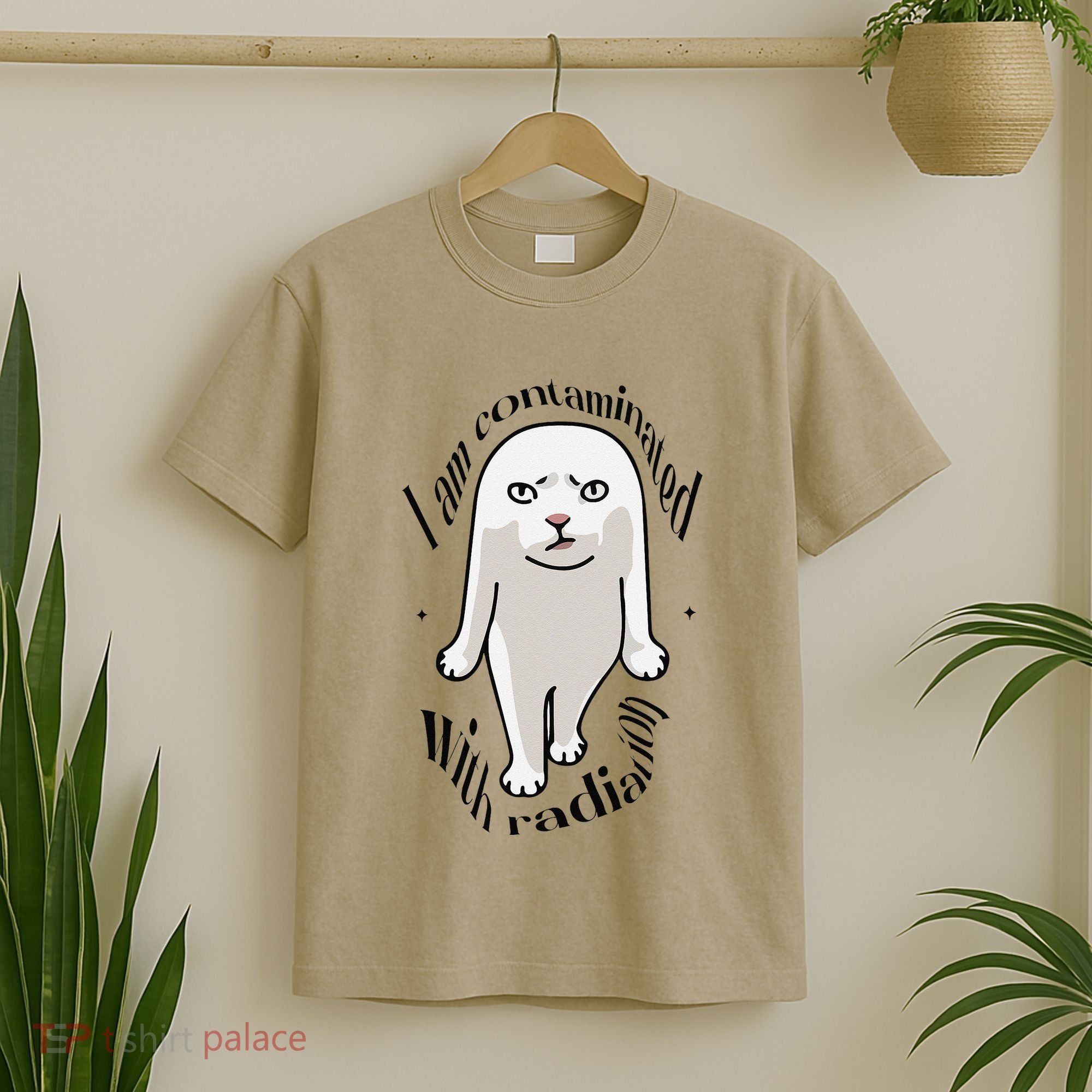 I Am Contaminated With Radiation Oddly Specific Dank Meme T-Shirt