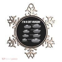 I'm A Cat Person WWII German Tanks Ornament thumb 0