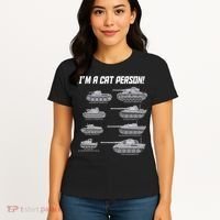 I'm A Cat Person WWII German Tanks Women's T-Shirt thumb 4