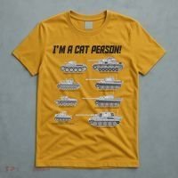 I'm A Cat Person WWII German Tanks T-Shirt thumb 5