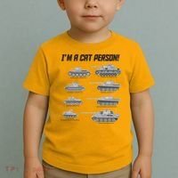 I'm A Cat Person WWII German Tanks Toddler T-Shirt thumb 2