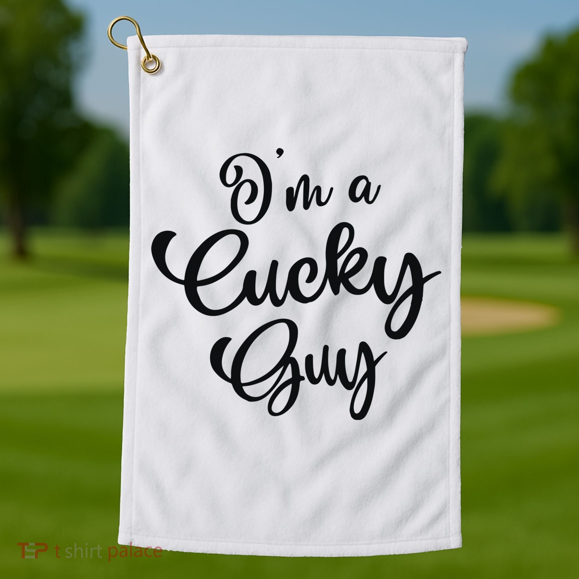 I’M A Cucky Guy Golf Towel
