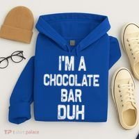 Im A Chocolate Bar Duh Halloween Costume Hoodie thumb 4