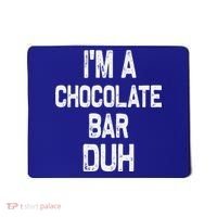 Im A Chocolate Bar Duh Halloween Costume Mousepad thumb 0