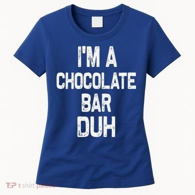 Im A Chocolate Bar Duh Halloween Costume Women's T-Shirt