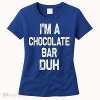 Im A Chocolate Bar Duh Halloween Costume Women's T-Shirt thumb 0