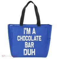 Im A Chocolate Bar Duh Halloween Costume Tote Bag thumb 0