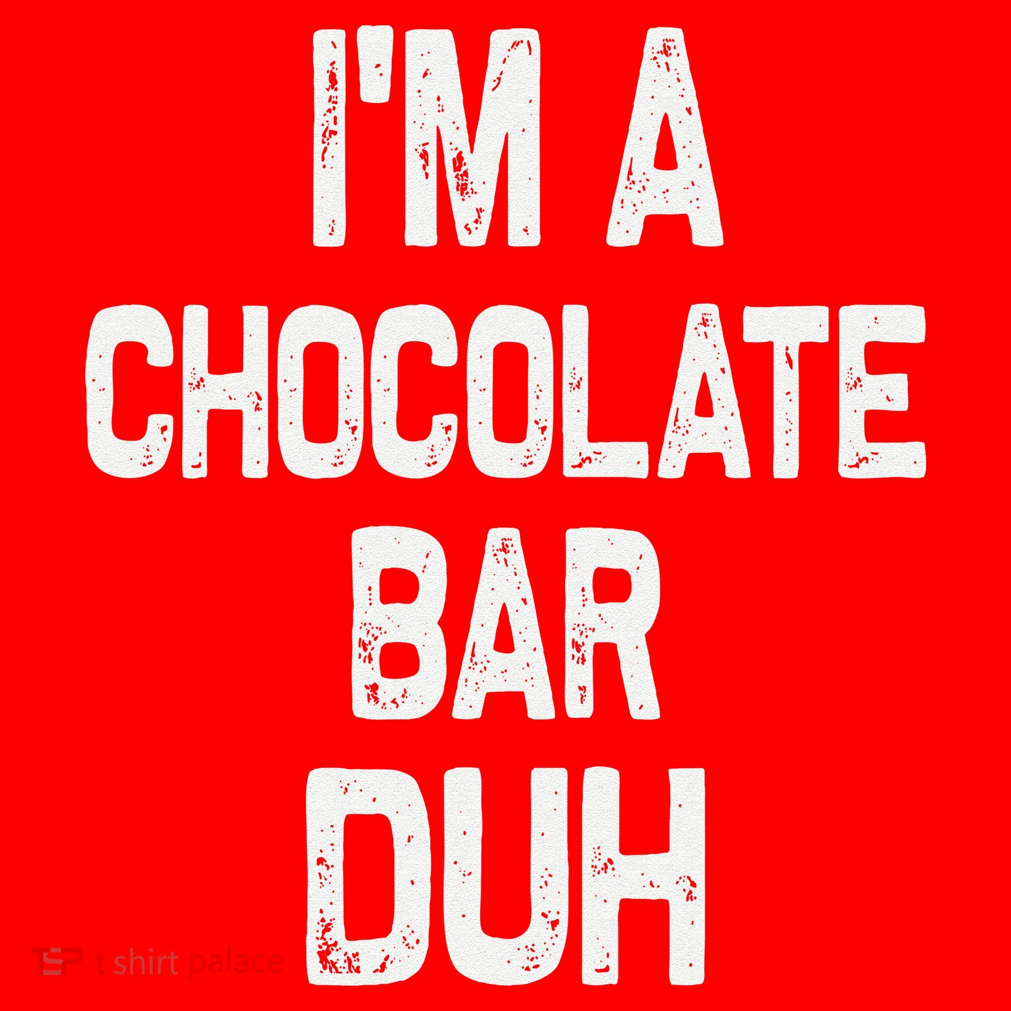 Im A Chocolate Bar Duh Halloween Costume Santa Hat