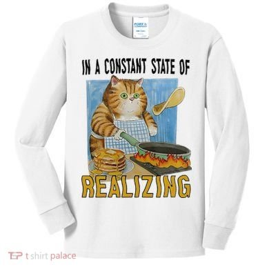 In A Constant State Of Realizing Kids Long Sleeve Shirt