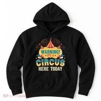 Its A Circus Here Today Circus Birthday Party Costume Hoodie thumb 0