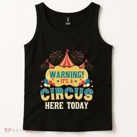 Its A Circus Here Today Circus Birthday Party Costume Tank Top thumb 2