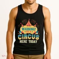 Its A Circus Here Today Circus Birthday Party Costume Tank Top thumb 3
