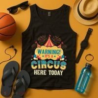 Its A Circus Here Today Circus Birthday Party Costume Tank Top thumb 4