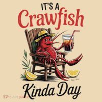 It's A Crawfish Kinda Day Crawfish Funny Louisiana Seafood Tote Bag thumb 4