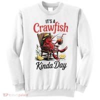 It's A Crawfish Kinda Day Crawfish Funny Louisiana Seafood Sweatshirt thumb 0