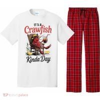 It's A Crawfish Kinda Day Crawfish Funny Louisiana Seafood Pajama Set thumb 0