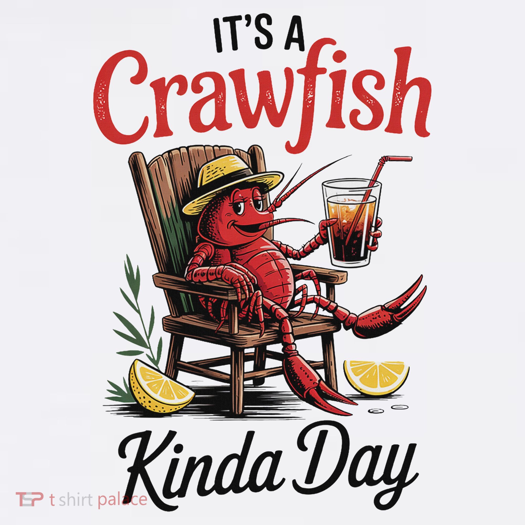 It's A Crawfish Kinda Day Crawfish Funny Louisiana Seafood Women's Hoodie