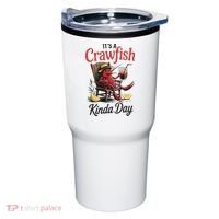It's A Crawfish Kinda Day Crawfish Funny Louisiana Seafood Tumbler thumb 0
