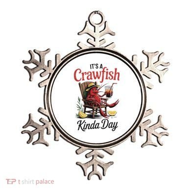 It's A Crawfish Kinda Day Crawfish Funny Louisiana Seafood Ornament