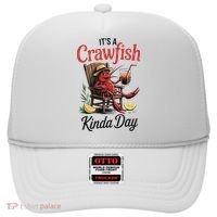It's A Crawfish Kinda Day Crawfish Funny Louisiana Seafood Hat thumb 0