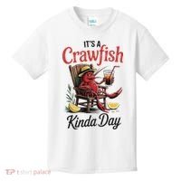 It's A Crawfish Kinda Day Crawfish Funny Louisiana Seafood Kids T-Shirt thumb 0