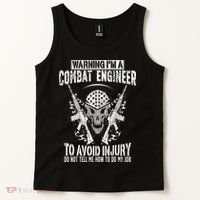 I'm A Combat Engineer Combat Engineering Tank Top thumb 2