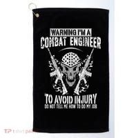 I'm A Combat Engineer Combat Engineering Golf Towel thumb 0