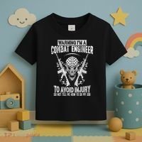 I'm A Combat Engineer Combat Engineering Toddler T-Shirt thumb 3