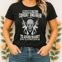 I'm A Combat Engineer Combat Engineering Women's T-Shirt thumb 2
