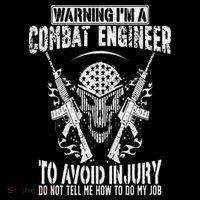 I'm A Combat Engineer Combat Engineering Kids Sweatshirt thumb 2