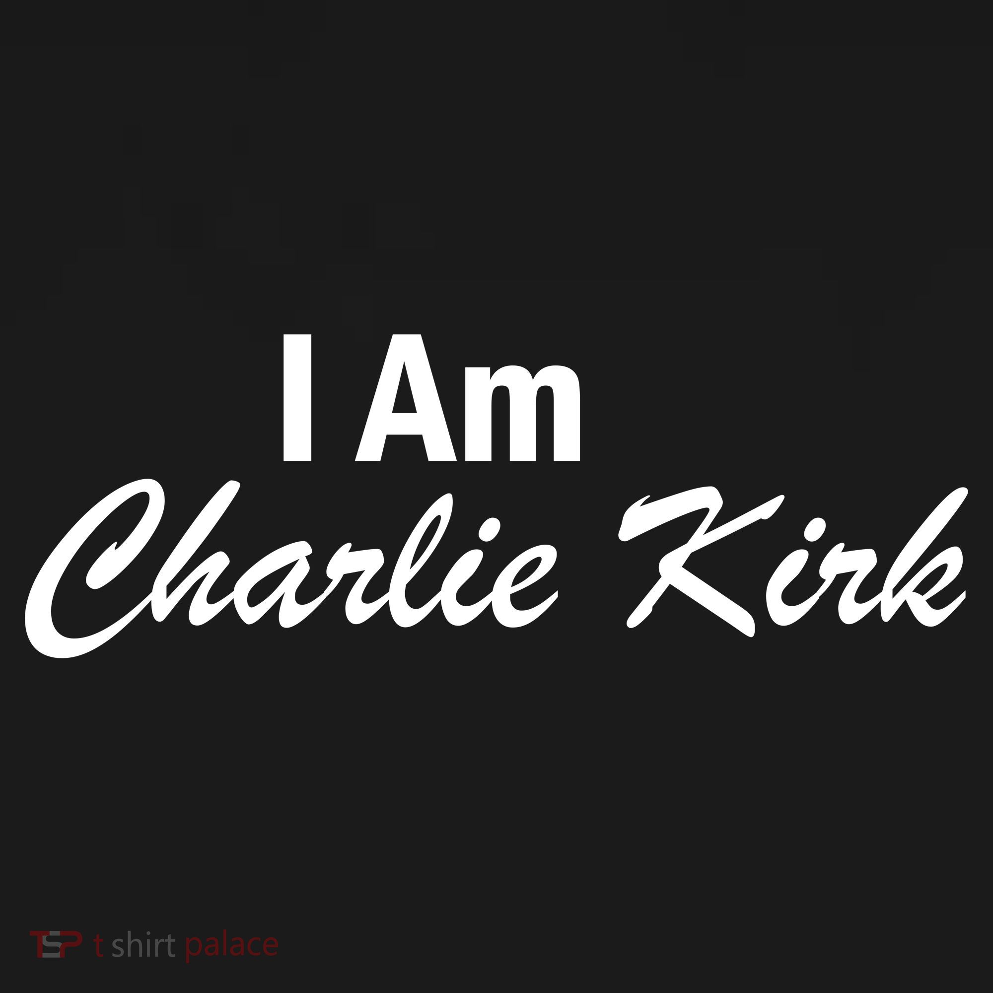 I Am Charlie Kirk Backpack