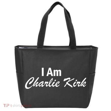 I Am Charlie Kirk Tote Bag