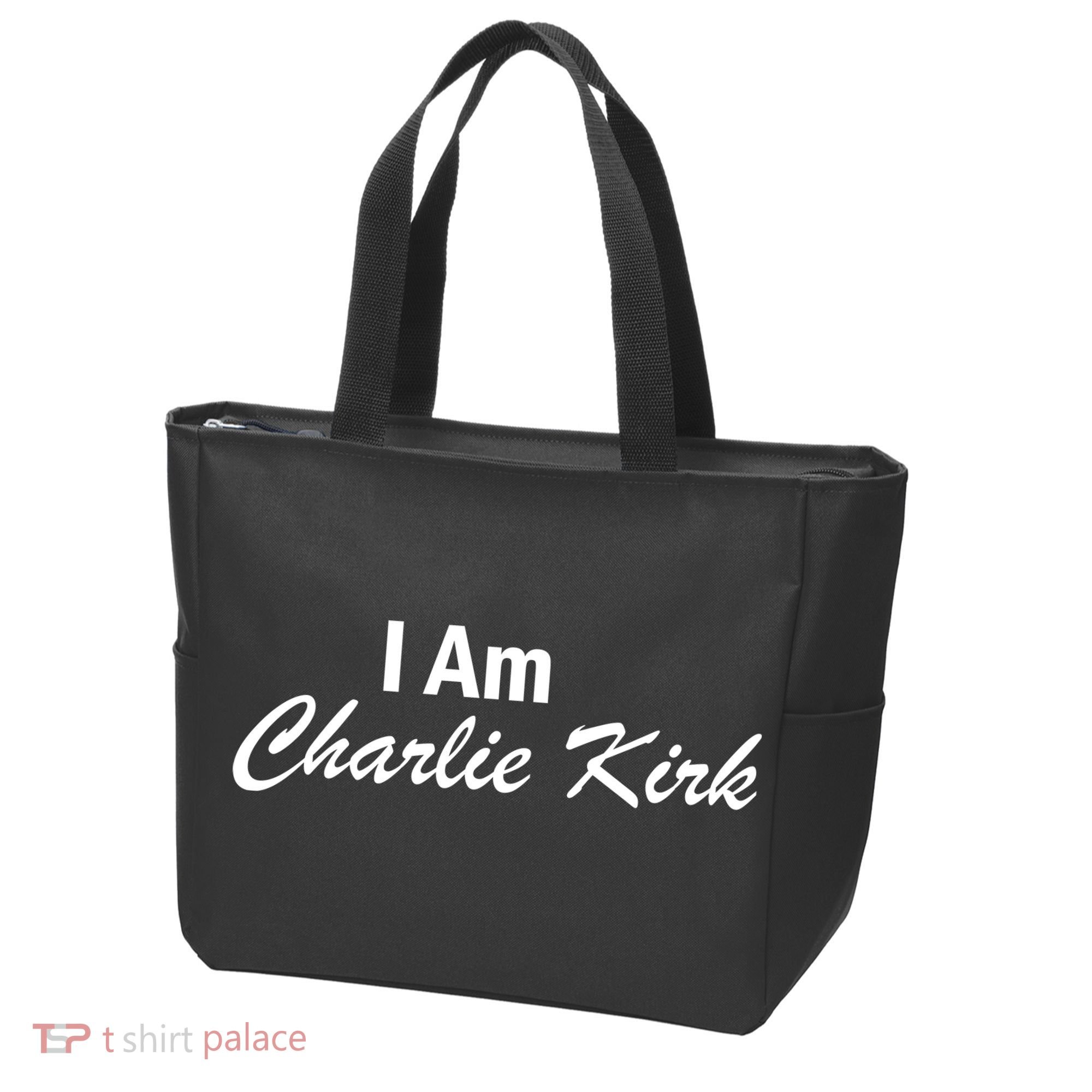 I Am Charlie Kirk Tote Bag