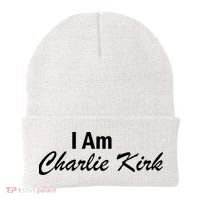 I Am Charlie Kirk Beanie thumb 0
