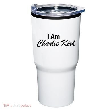 I Am Charlie Kirk Tumbler