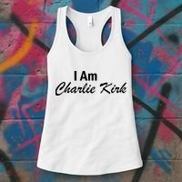 I Am Charlie Kirk Women's Tank Top thumb 3