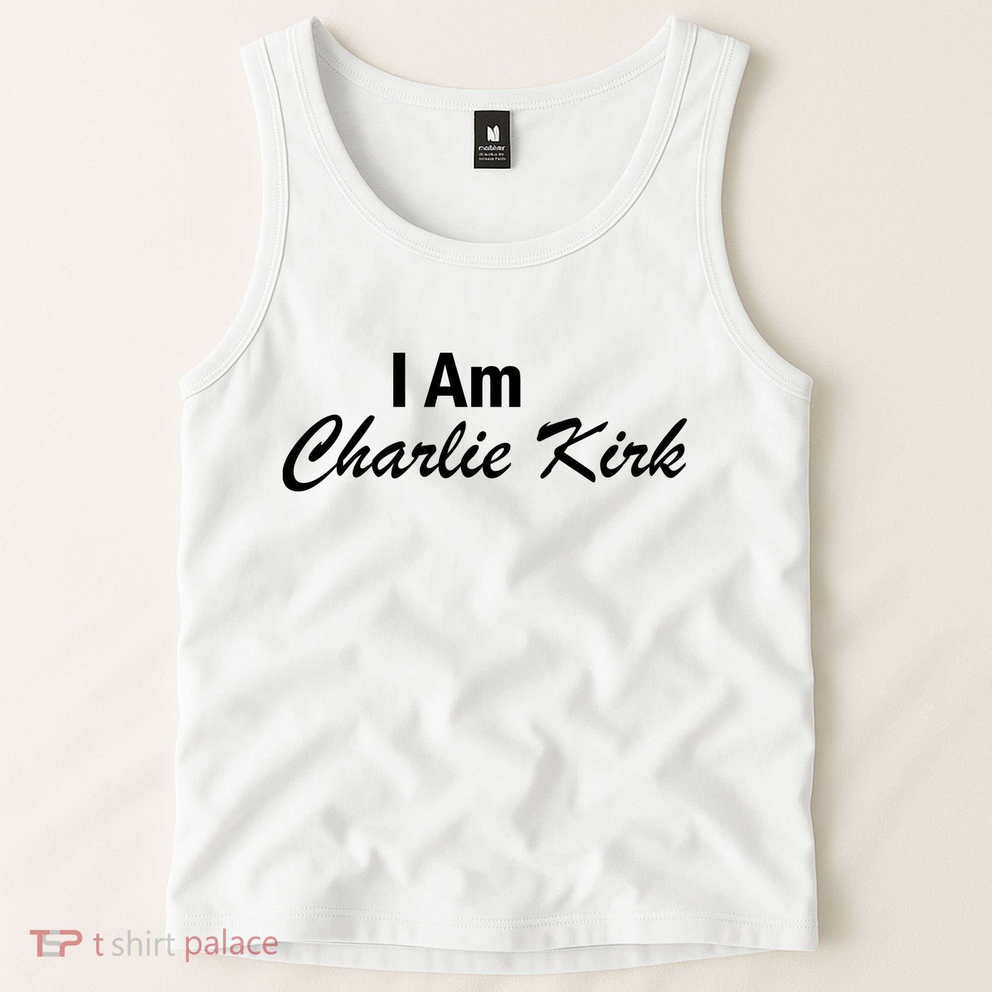 I Am Charlie Kirk Tank Top