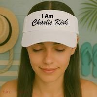 I Am Charlie Kirk Visor thumb 2