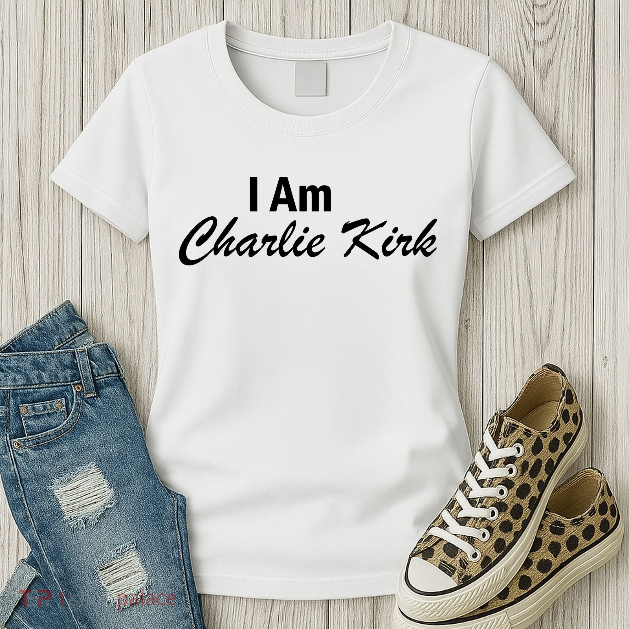 I Am Charlie Kirk Women's T-Shirt