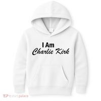 I Am Charlie Kirk Kids Hoodie thumb 0