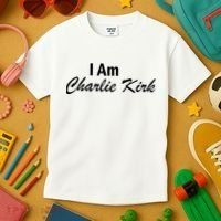 I Am Charlie Kirk Kids T-Shirt thumb 3
