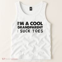 I’m A Cool Grandparent I Suck Toes Tank Top thumb 2