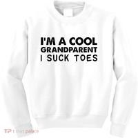 I’m A Cool Grandparent I Suck Toes Kids Sweatshirt thumb 0