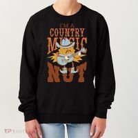 I'm A Country Music Nut Funny Women's Sweatshirt thumb 0