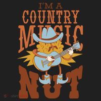 I'm A Country Music Nut Funny Women's Sweatshirt thumb 2