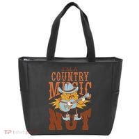 I'm A Country Music Nut Funny Tote Bag thumb 0